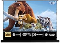 IN&VI Motorized Floor Rising Projector Screen 87″ — image 1