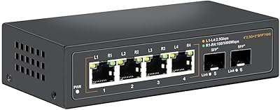 Davuaz 2.5G Unmanaged Ethernet Switch