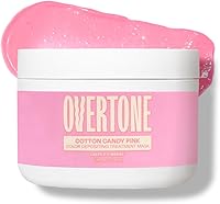 Overtone Cotton Candy Pink Semi-Permanent Hair Dye Conditioner 8oz — image 1