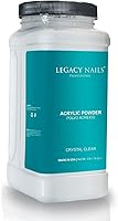 Legacy Nails Crystal Clear Acrylic Powder 1lb — image 1