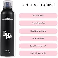 L'ANGE HAIR Hold-All Medium Working Hairspray 8oz — image 2