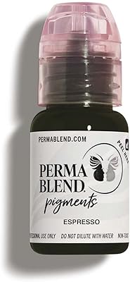 Perma Blend Espresso Brown Tattoo Ink 0.5 oz