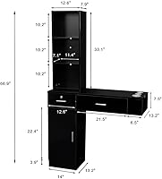 Mefeir Wall Mount Hair Styling Station — image 3