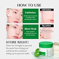 MAKEPREM INTECA Intensive Soothing CICA Facial Toner Pads 70ct — image 7