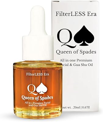 FilterLESS Era Queen of Spades Gua Sha Oil & Serum