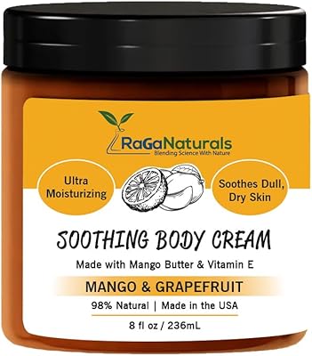 RaGaNaturals Mango Butter Hand & Body Cream 8oz