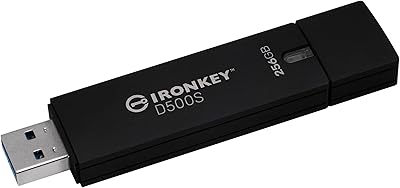Kingston IronKey D500S 256GB Encrypted Flash Drive