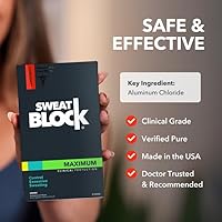 SweatBlock Antiperspirant Wipes – 20 Wipes — image 7