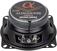 Alphasonik NS42 4″ 2-Way Full-Range Car Audio Speakers — image 7