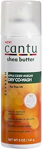 Cantu Refresh Dry Co-wash with Apple Cider Vinegar and Tea Tree Oil, 5 Ounce Review