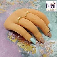 Nail Nobility Professional Silicone Practice Half Hand — image 2