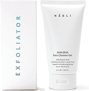 NAELI AHA/BHA Exfoliating Face Wash - 6 oz Review