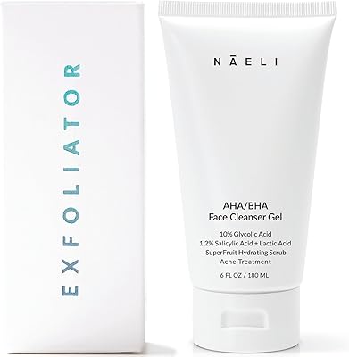 NAELI AHA/BHA Exfoliating Face Wash - 6 oz