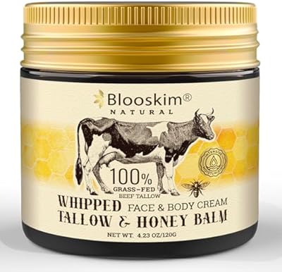 Blooskim Beef Tallow Face Moisturizer 4oz