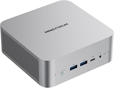MINISFORUM X1-255 Mini PC, AMD Ryzen 7 255, 32GB RAM, 1TB SSD