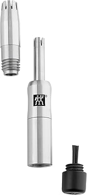 ZWILLING Nose and Ear Hair Trimmer, Travel Size, Silver