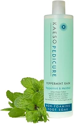Kaeso Peppermint Rain Non-Foaming Foot Soak 495mL