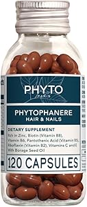 PHYTO Phytophanère Hair Loss Supplement, 120 Capsules Review