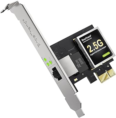 BrosTrend 2.5GB Linux Compatible PCIe Network Card