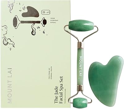 Mount Lai Jade Gua Sha Facial Tools Set