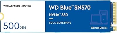 Western Digital 500GB WD Blue SN570 NVMe SSD