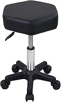 FURWOO Hexagon Rolling Stool with Wheels — image 1