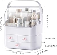 LINFIDITE Cosmetic Storage Box with Lid — image 4