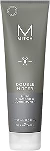 MITCH by Paul Mitchell Double Hitter 2-in-1 Shampoo & Conditioner, 9.59oz Review
