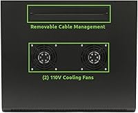 NavePoint 22U Server Rack Enclosure — image 4