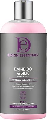 Design Essentials Bamboo & Silk HCO Leave-In Conditioner 32 Oz