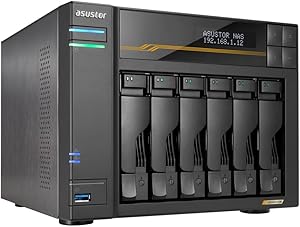 Asustor Lockerstor 6 Gen3 AS6806T 6-Bay NAS