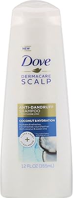 Dove DermaCare Scalp Coconut & Hydration Anti-Dandruff Shampoo 12 oz