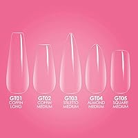 Kiara Sky Gelly Tips Medium Stiletto 500 Pieces — image 2