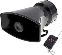 DriSentri 7-Sound Car Siren Horn Speaker with Remote Controller 12V 100W — image 3