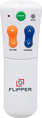 Flipper Big Button Universal TV Remote
