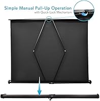 Pyle PRJTP53 50-inch Portable Projector Screen — image 3