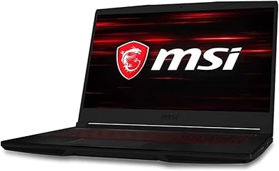 MSI GF63 Thin, Intel Core i5-10300H, 8GB RAM, 256GB SSD, NVIDIA GTX 1650