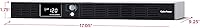 CyberPower OR700LCDRM1U Smart App LCD UPS Battery Backup — image 8
