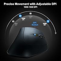 SANWA Wired Ergonomic Mouse — image 5