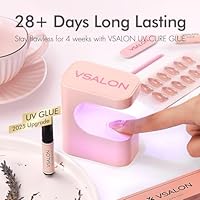 VSALON Cat Eye Press On Nails French Tip Nude — image 6