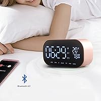 Enjoy Best Time Digital Radio Alarm Clock Bluetooth Speaker — image 5