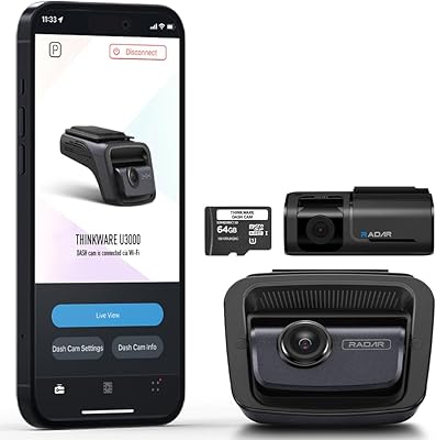 Thinkware U3000 4K Dual Dash Cam