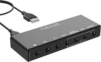 Cubilux 7.1 USB External Sound Card