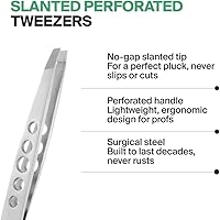 GERmanikure Professional Perforated Slanted Tweezers — image 2