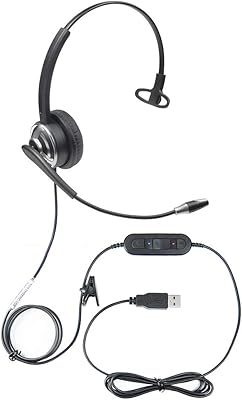 ECS WordCommander USB Voice Recognition Headset