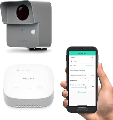 YoLink LoRa Smart Outdoor Motion Sensor Starter Kit