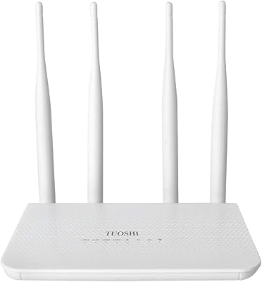 TUOSHI N300 WiFi Unlocked 4G LTE Modem Router