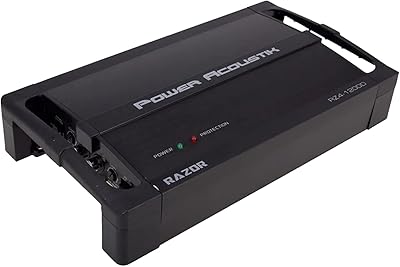 Power Acoustik RZ4-1200D 4-Channel Car Audio Amplifier
