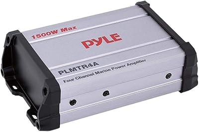 Pyle PLMTR4A 4-Channel Marine Amplifier