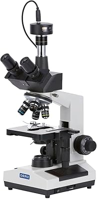 OMAX M837ZL-C100U 40X-2500X Digital Trinocular Compound Microscope